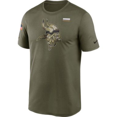 sorry, Nike Men's Minnesota Vikings Salute to Service Olive Legend T-Shirt is currently out of stock