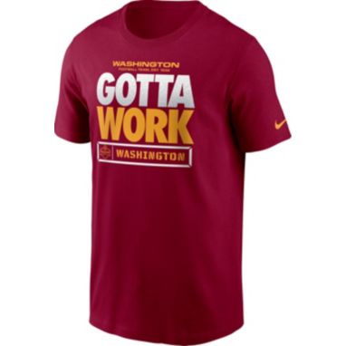 sorry, Nike Men's Washington Football Team Gotta Work Essential Red T-Shirt is currently out of stock