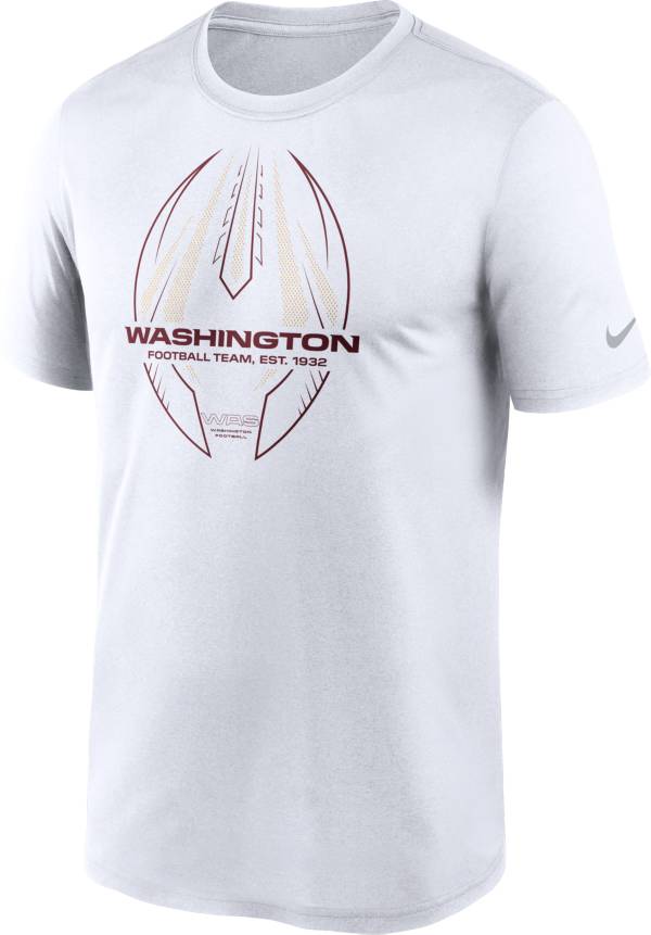 Nike Men's Washington Football Team Legend Icon White Performance T-Shirt product image