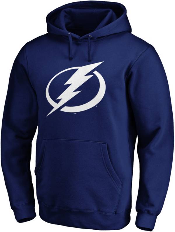 NHL Tampa Bay Lightning Logo Blue Pullover Hoodie