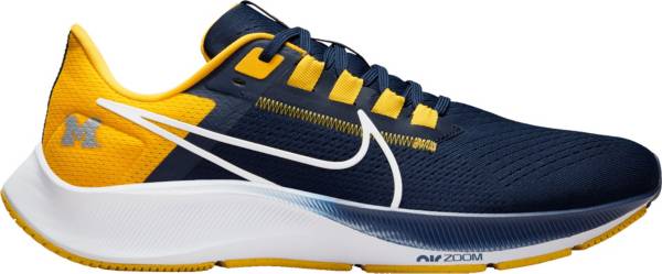 Nike Air Zoom Pegasus 38 Michigan Running Shoes