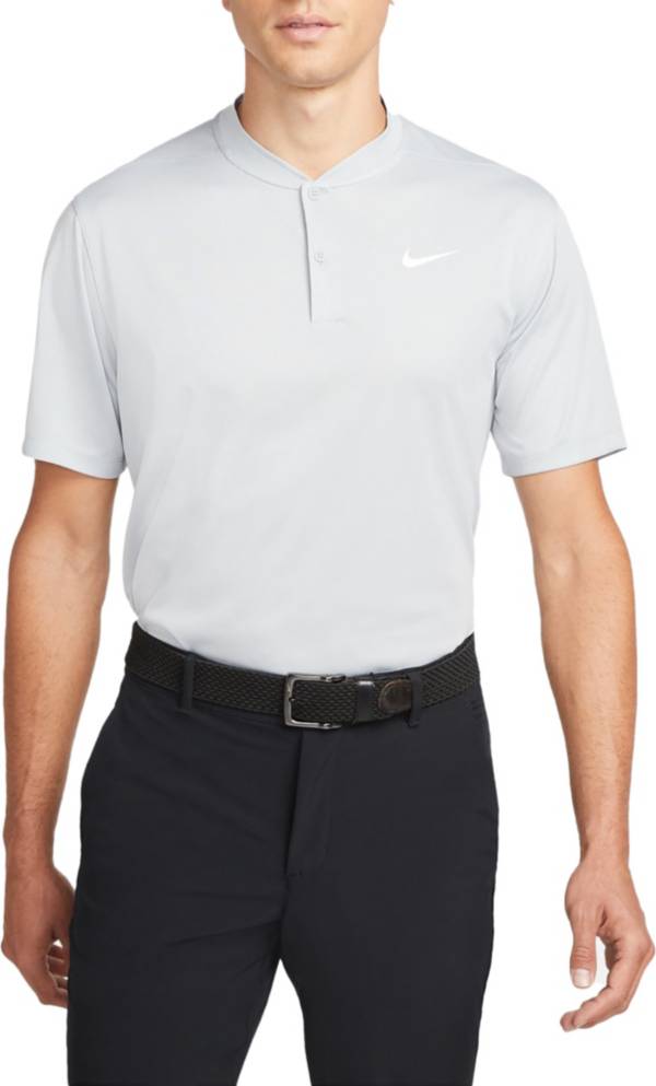 Collarless nike cheap golf shirts