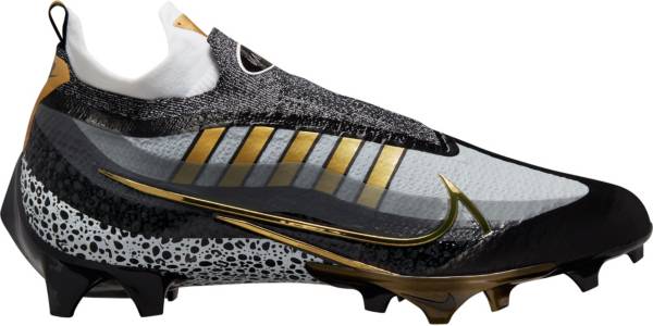 Black and outlet yellow football cleats