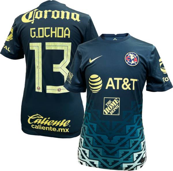 Nike Club America '21 Guillermo Ochoa #13 Breathe Stadium Away Replica Jersey