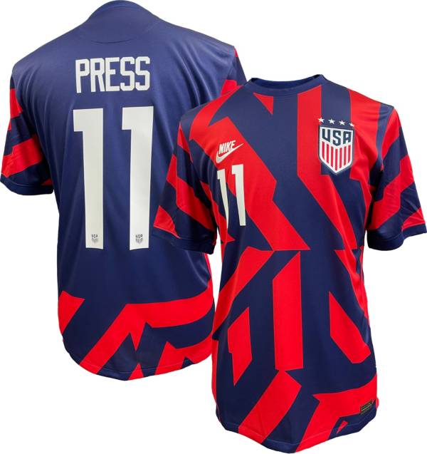 Nike USWNT '21 Christen Press #11 Stadium Away Replica Jersey