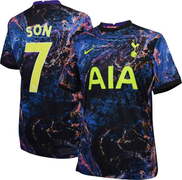 Nike Tottenham Hotspur '21 Son Heung-min #7 Breathe Stadium Away Replica Jersey