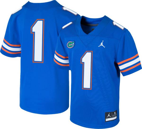 Jordan Toddler Florida Gators #1 Blue Replica Football Jersey