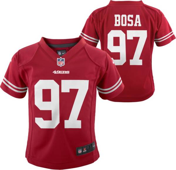 Nike Toddler San Francisco 49ers Nick Bosa #97 Red Game Jersey