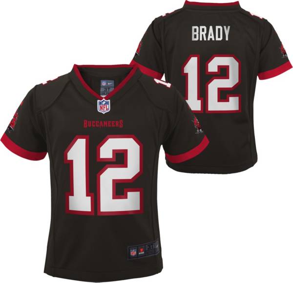 Youth Nike Tom Brady Gray Tampa Bay Buccaneers Inverted Team Game Jersey