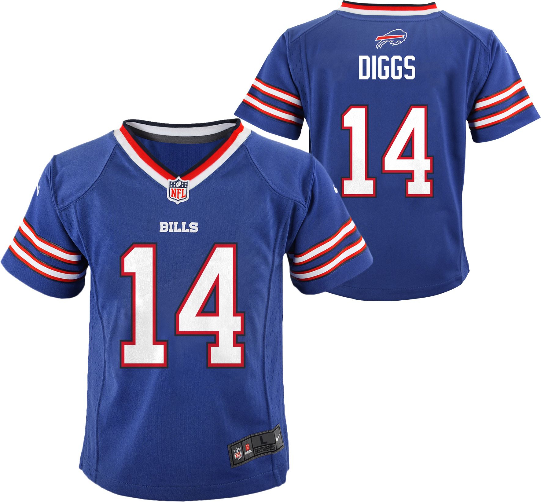 NFL_Jerseys Jersey Buffalo''Bills'' #14 Stefon Diggs 17 Josh Allen 11 Cole  Beasley Custom Youth''NFL''Olive Salute To Service Limited Jersey 