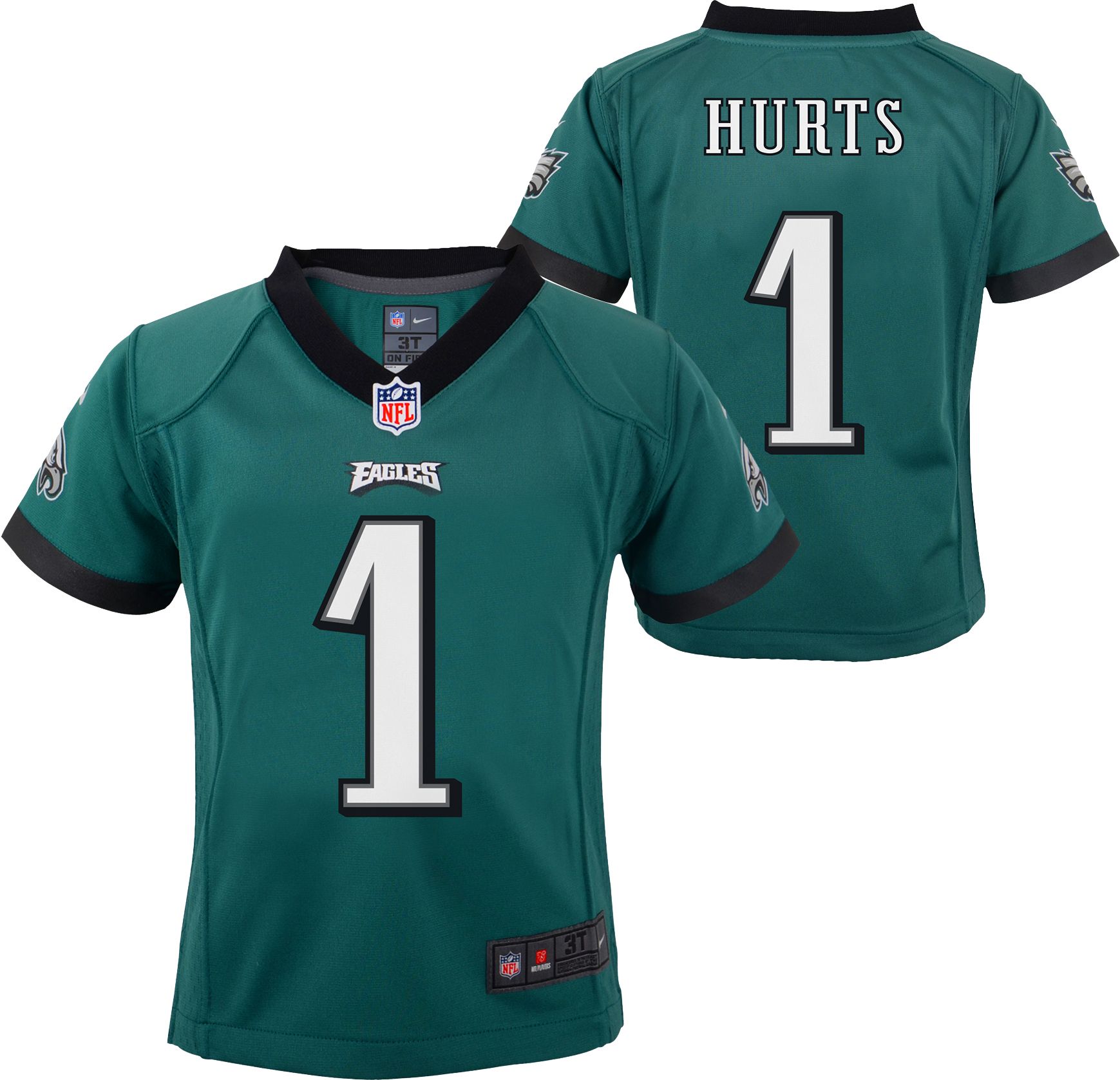 jalen hurts game jersey