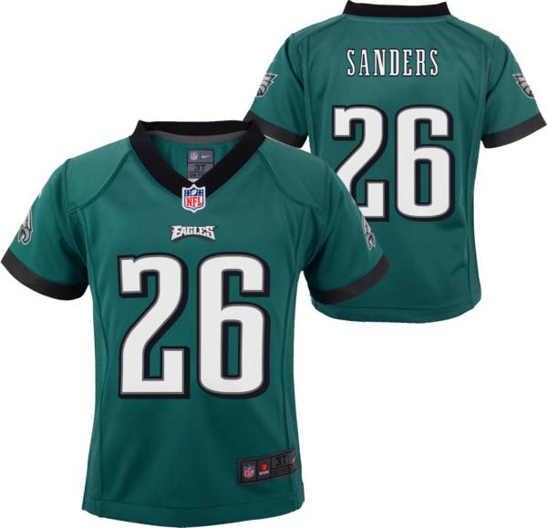 Nike Toddler Philadelphia Eagles Miles Sanders #26 Green Game Jersey