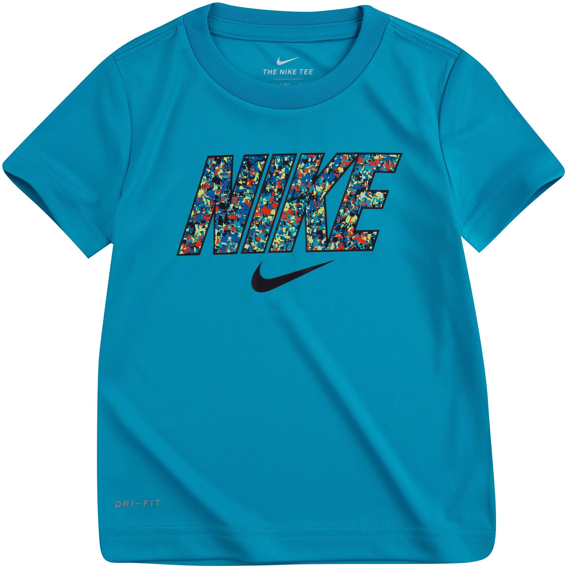 chlorine blue nike shirt