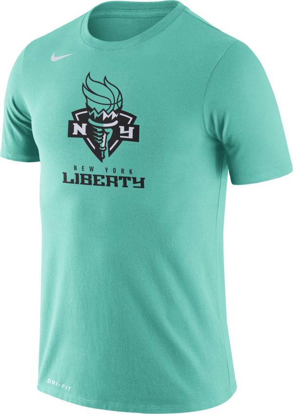 Nike Adult New York Liberty  Green Logo T-Shirt product image