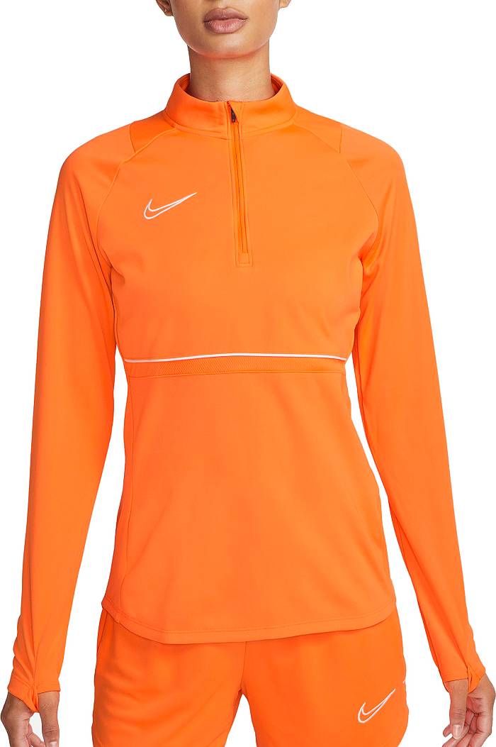 Dick's Sporting Goods Nike Women's Dri-FIT Strike Soccer Drill 1/4 Zip Long  Sleeve Shirt