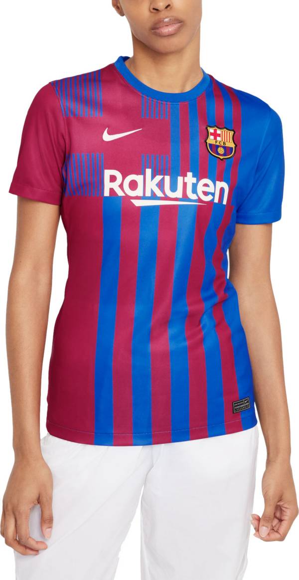 Nike Women's FC Barcelona '21 Breathe Stadium Home Replica Jersey