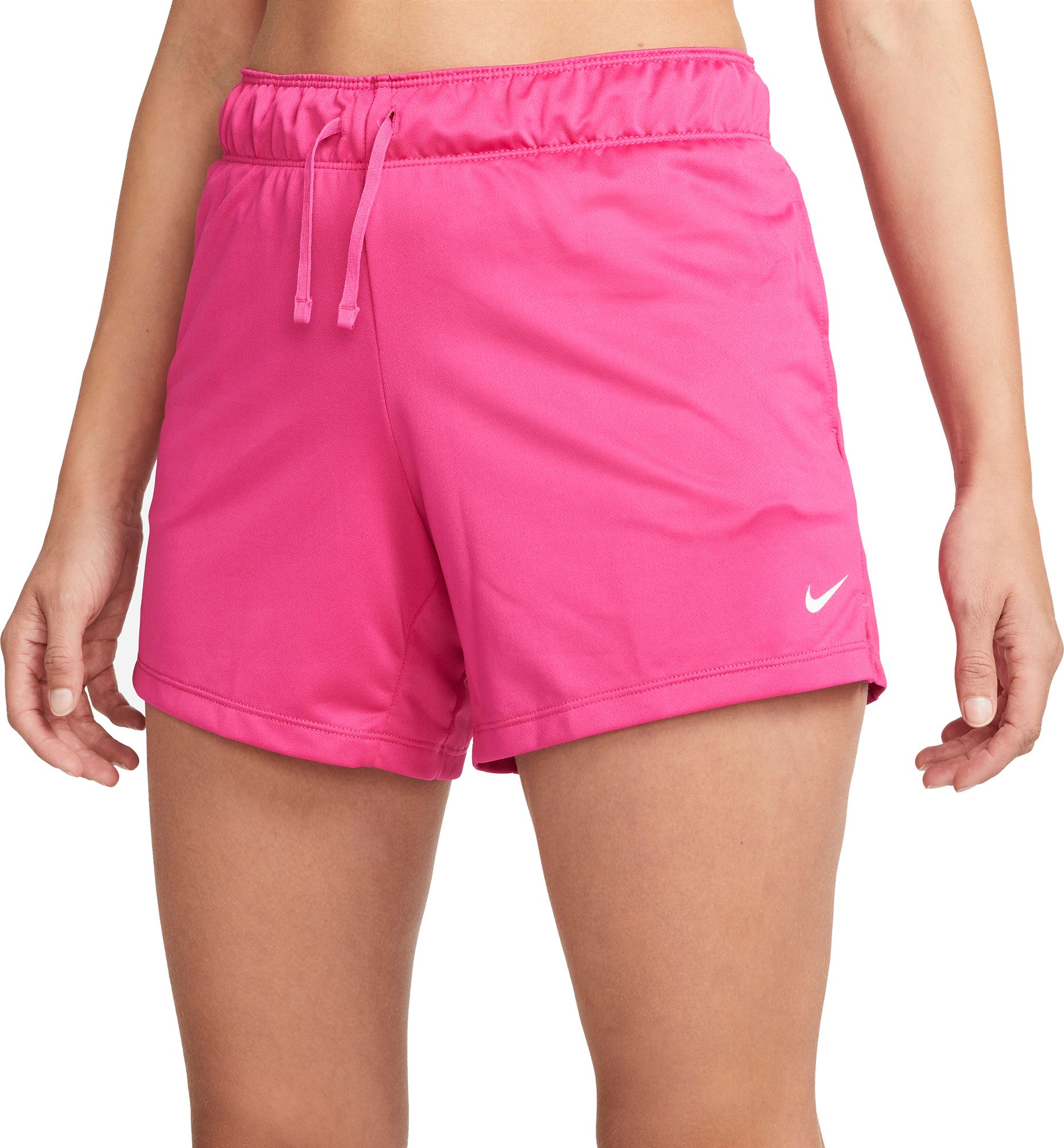 nike pink dri fit shorts
