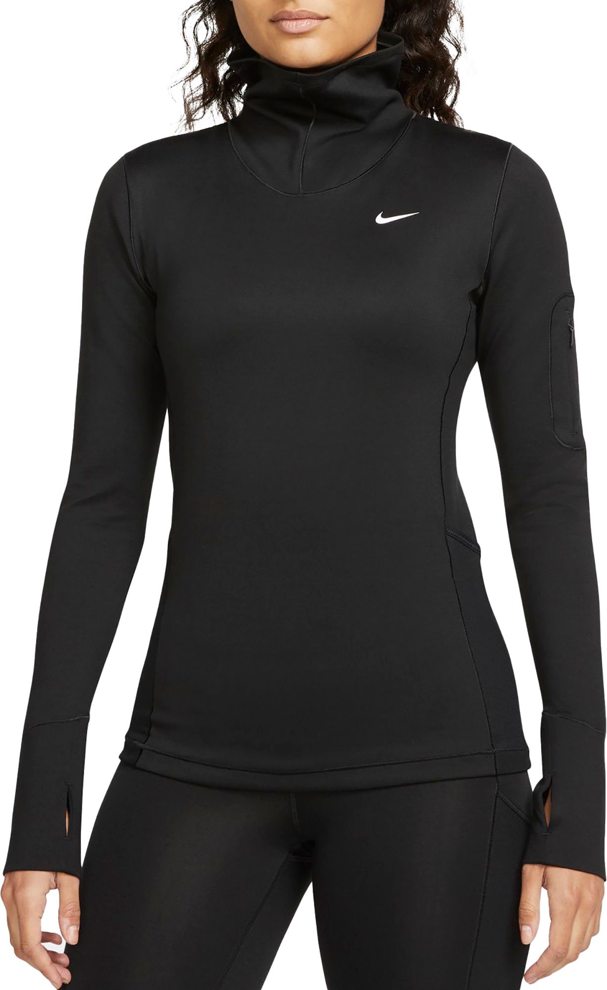 Nike Women's Therma-FIT Pro Warm Scoop Neck Long Sleeve Top