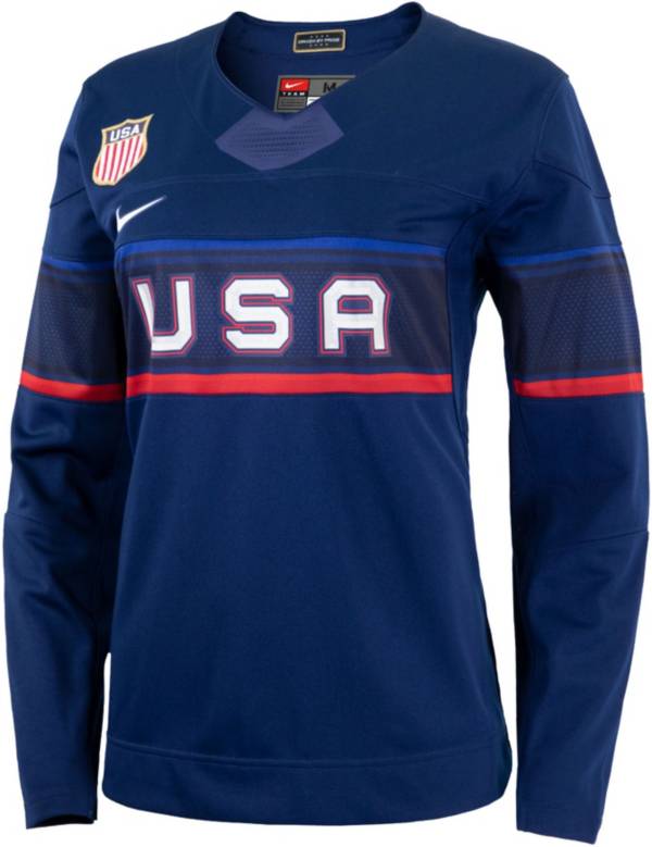 Nike Women's USA Hockey Away 2022 Olympic Jersey