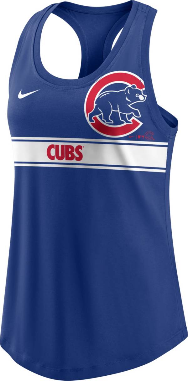 Nike Women's Chicago Cubs Blue Racerback Tank Top