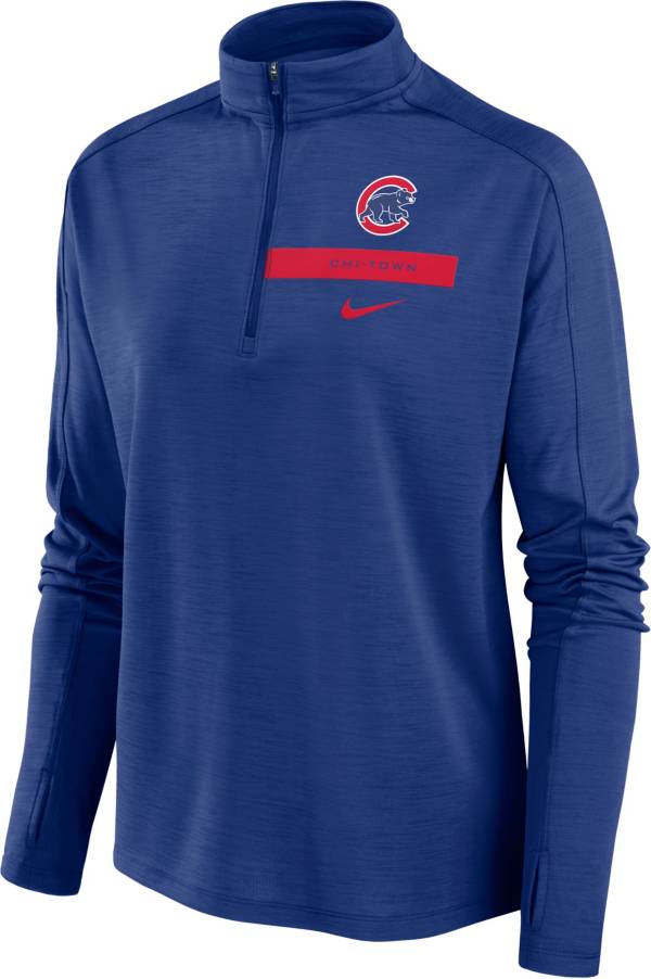 Nike Women's Chicago Cubs Blue Local Pacer Long Sleeve Shirt product image
