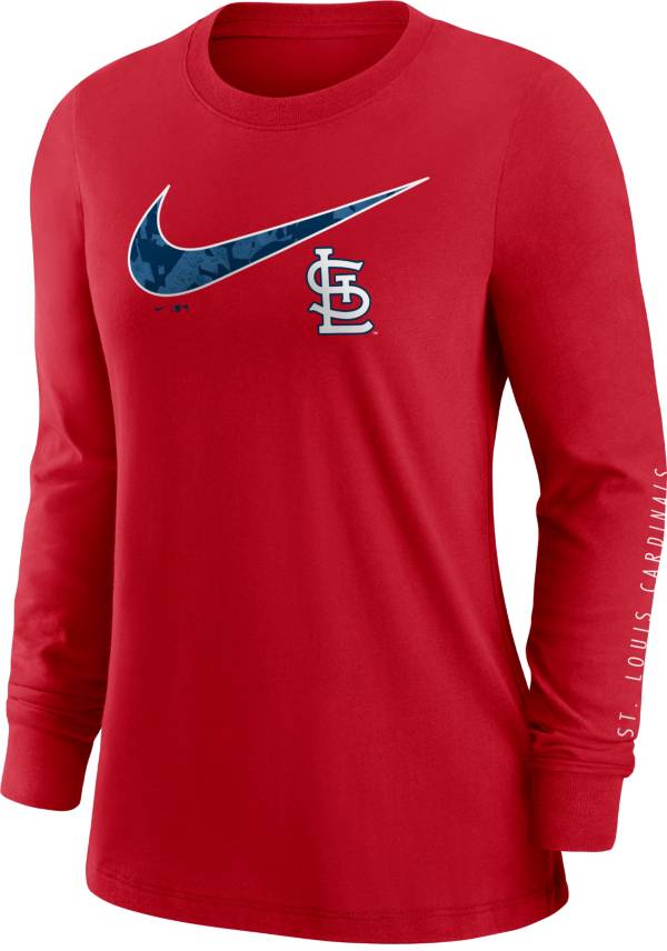 Nike Women's St. Louis Cardinals Red Long Sleeve T-Shirt