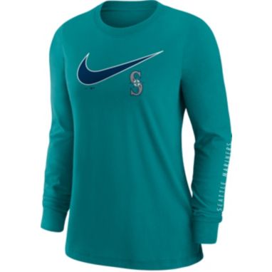 sorry, Nike Women's Seattle Mariners Green Long Sleeve T-Shirt is currently out of stock