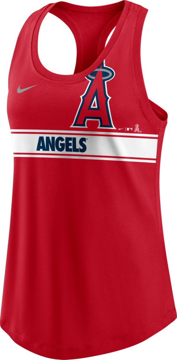 Nike Women's Los Angeles Angels Red Racerback Tank Top