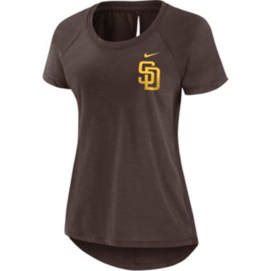 sorry, Nike Women's San Diego Padres Brown Summer Breeze T-Shirt is currently out of stock