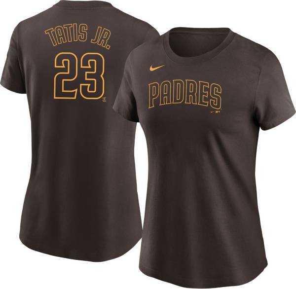 Nike Women's San Diego Padres Fernando Tatis Jr.  #23 Brown T-Shirt product image