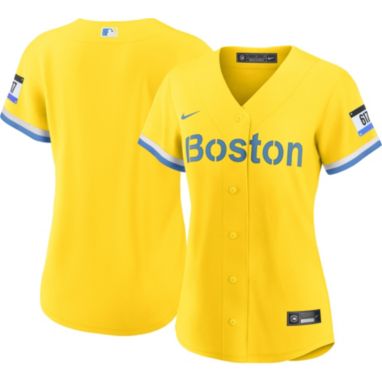 sorry, Nike Women's Boston Red Sox Gold 2021 City Connect Replica Baseball Jersey is currently out of stock