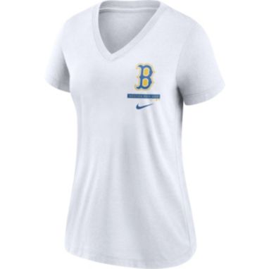 sorry, Nike Women's Boston Red Sox White 2021 City Connect V-Neck T-Shirt is currently out of stock