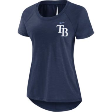 sorry, Nike Women's Tampa Bay Rays Navy Summer Breeze T-Shirt is currently out of stock