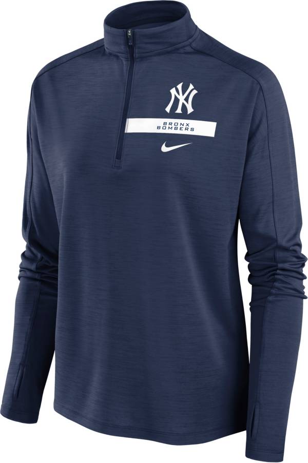 Nike Women's New York Yankees Navy Local Pacer Long Sleeve Shirt product image