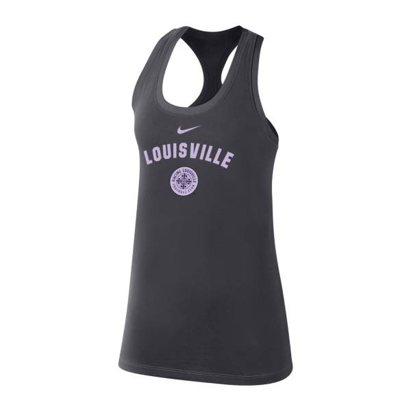 Nike Women's Racing Louisville FC Legend Black Racerback Tank Top product image