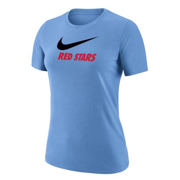Nike Women's Chicago Red Stars Swoosh Blue T-Shirt product image