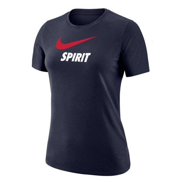 Nike Women's Washington Spirit Swoosh Navy T-Shirt product image