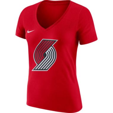 sorry, Nike Women's Portland Trail Blazers Red Dri-Fit V-Neck T-Shirt is currently out of stock