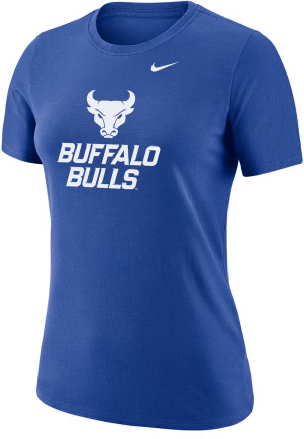 Nike Women's Buffalo Bulls Blue Dri-FIT Cotton T-Shirt product image