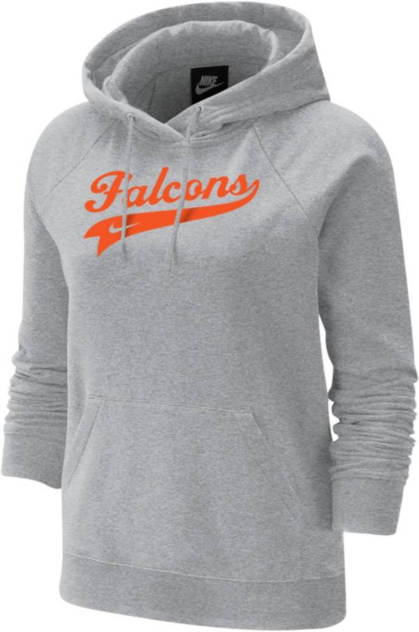 Nike Women's Team (NFL Denver Broncos) Pullover Hoodie in Grey, Size: Small | NKZE07F8W-06G