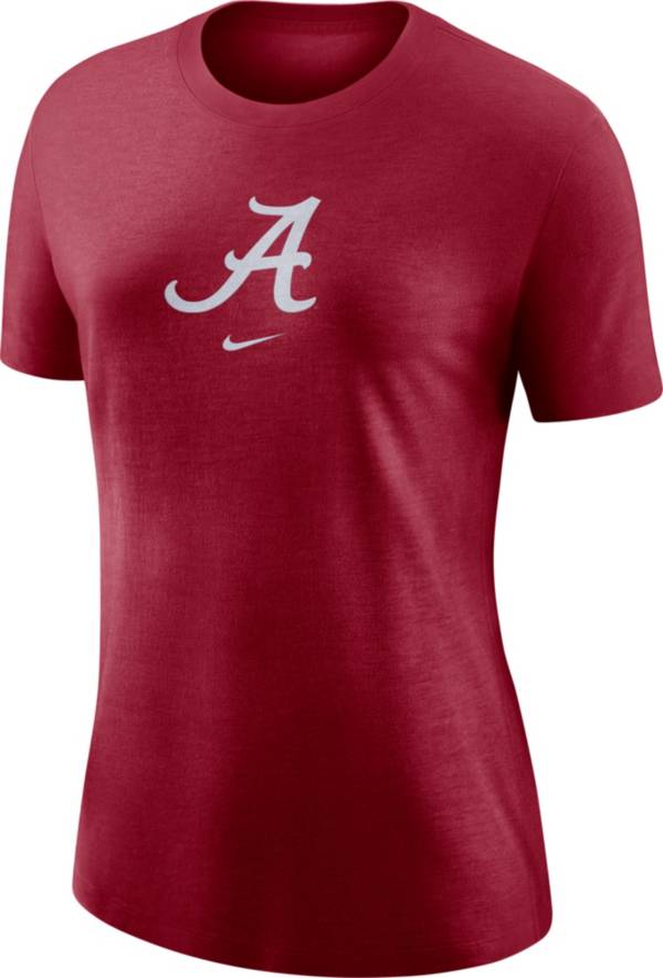 Nike Women's Alabama Crimson Tide Crimson Logo Crew T-Shirt product image