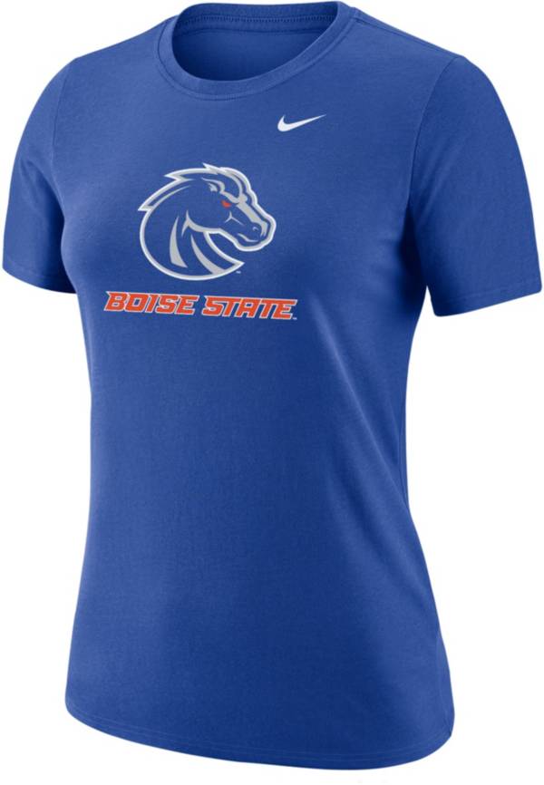 Nike Women's Boise State Broncos Blue Dri-FIT Cotton T-Shirt product image