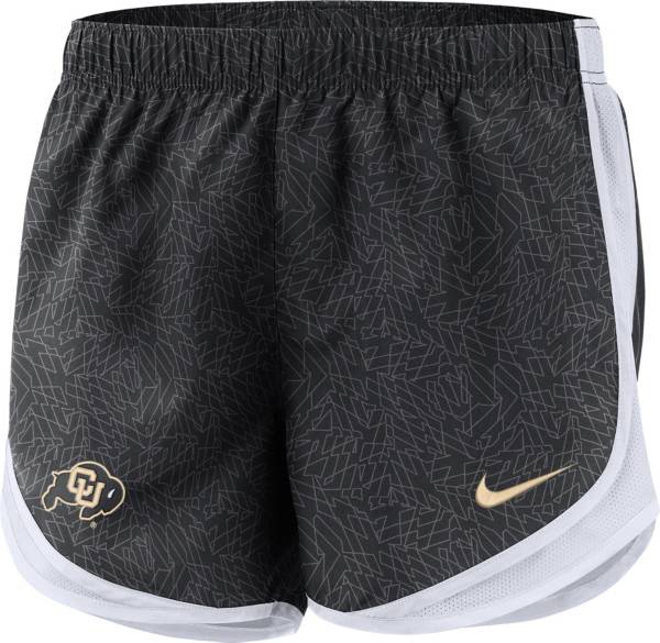 Nike Women's Colorado Buffaloes Grey Dri-FIT Tempo Shorts | Dick's ...