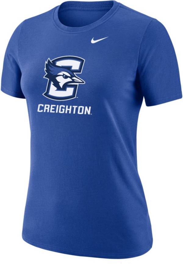 Nike Women's Creighton Bluejays Blue Dri-FIT Cotton T-Shirt