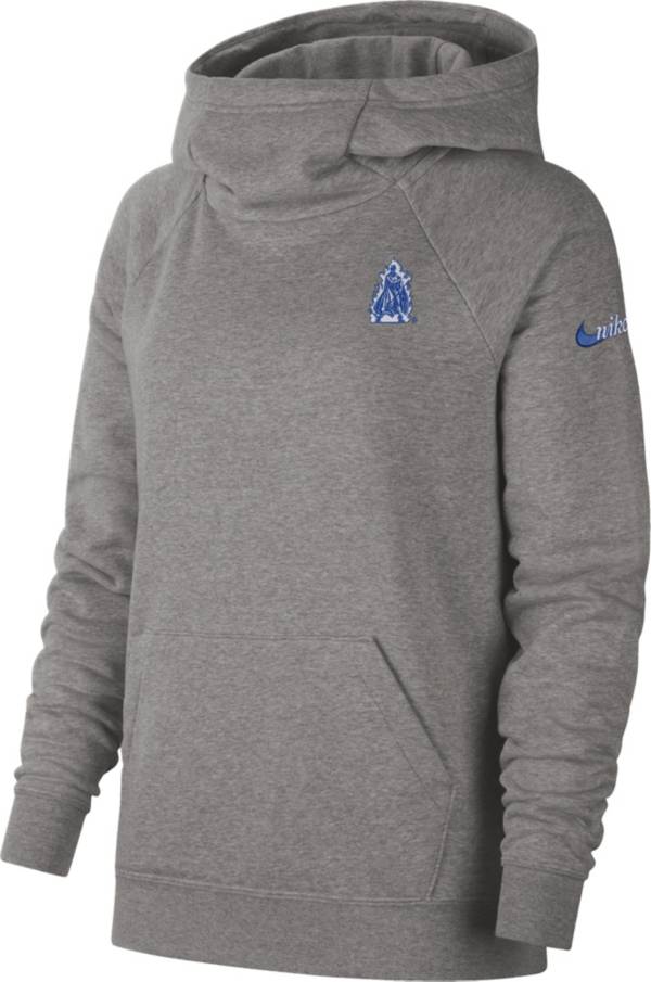 Nike Women's Duke Blue Devils Grey Essential Vault Pullover Hoodie product image