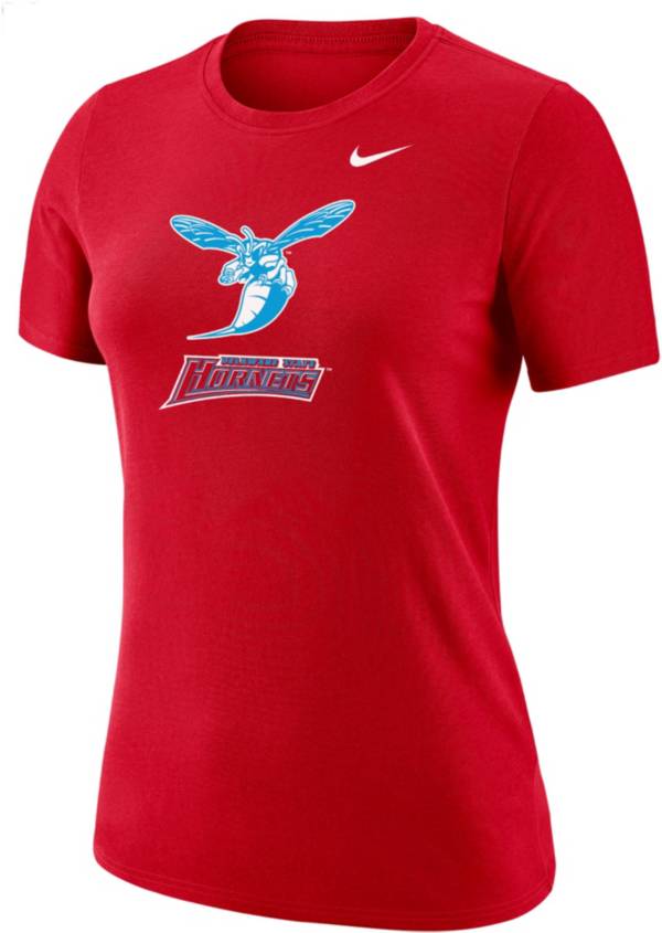 Nike Women's Delaware State Hornets Red Dri-FIT Cotton T-Shirt product image