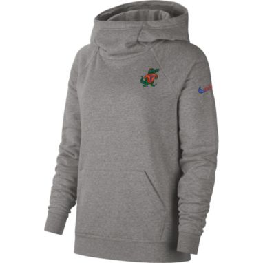 sorry, Nike Women's Florida Gators Grey Essential Vault Pullover Hoodie is currently out of stock