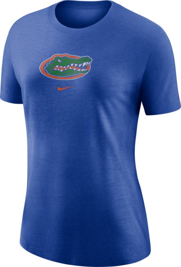 Nike Women's Florida Gators Blue Logo Crew T-Shirt | Dick's Sporting Goods