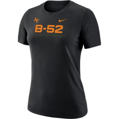 sorry, Nike Women's Air Force Falcons Rivalry B-52 Dri-FIT Cotton Black T-Shirt is currently out of stock