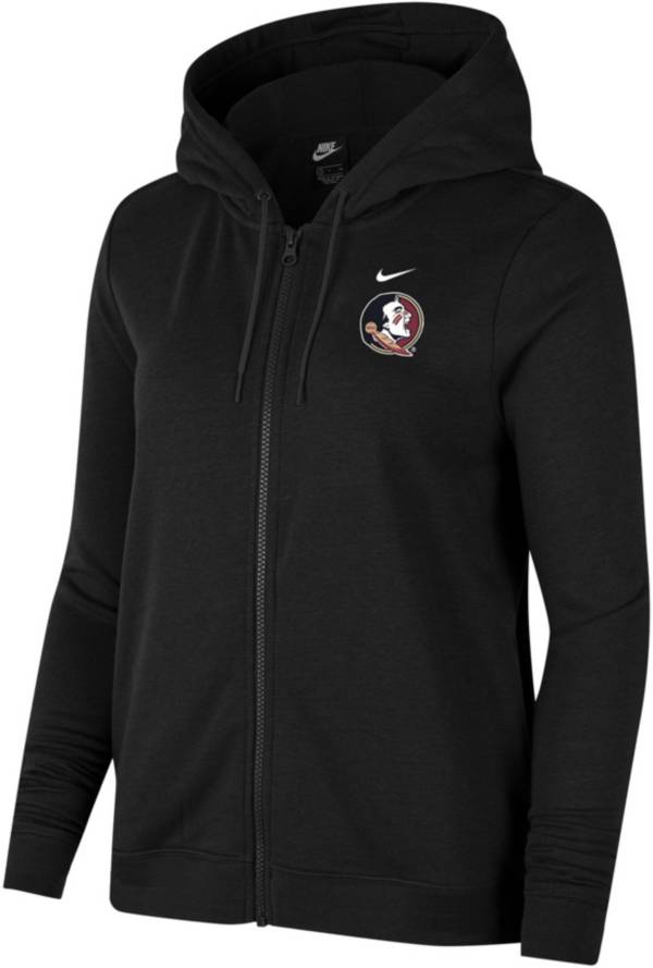Nike Women's Florida State Seminoles Varsity Full-Zip Black Hoodie product image